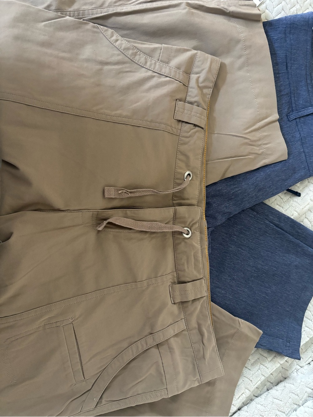 Lucy Capris in Navy and Khaki- one nwt - Picture 4 of 4